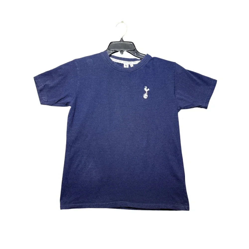 Tottenham Hotspur T-Shirt Kids 13 Navy Embroidered Logo BT07SS23